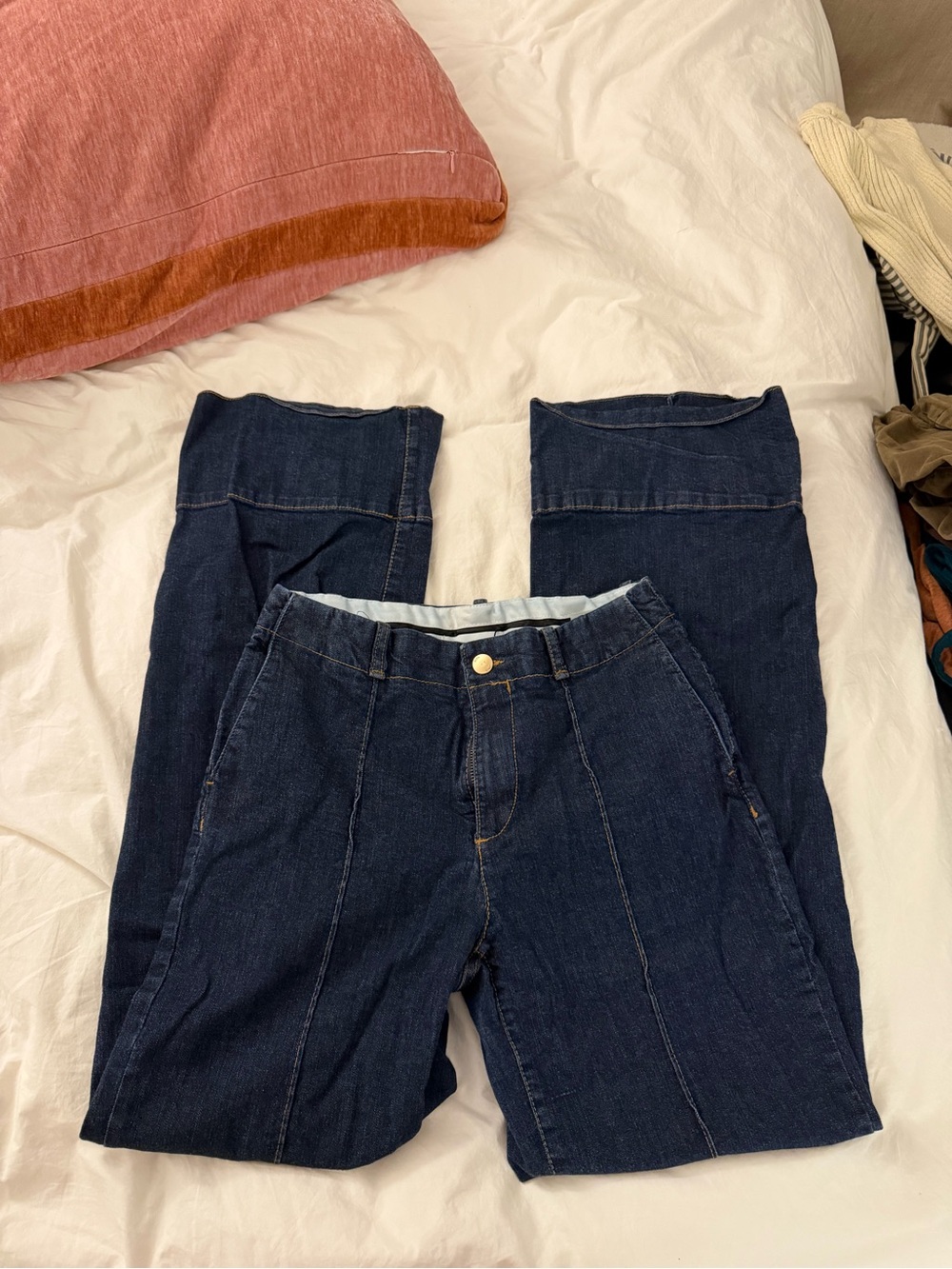 Zara Dark Wash Denim Jeans